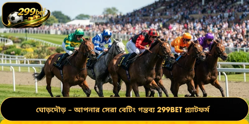 ঘোড়দৌড় – আপনার সেরা বেটিং গন্তব্য 299BET প্ল্যাটফর্ম  